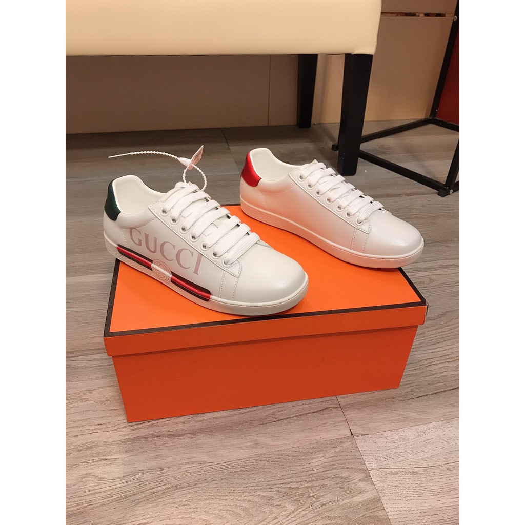 Giày sneakers nam da thật GUCCI GG GC thiết kế đơn giản nhưng vẫn mang đến nét trẻ trung, năng động