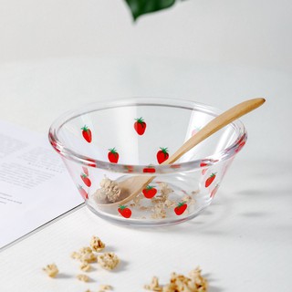 Set Cốc, Bát Thủy Tinh Hình Dâu Tây