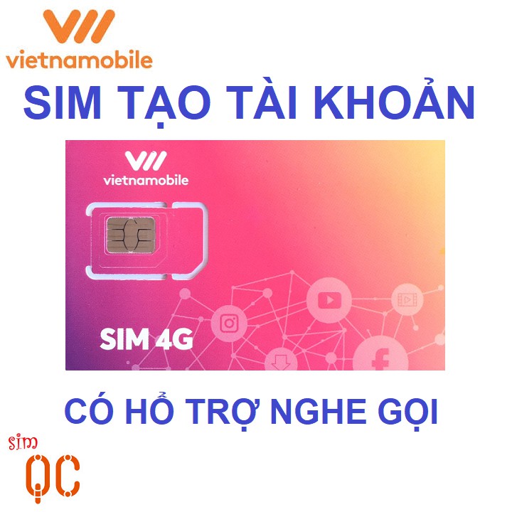 Sim 4G vietnamobile siêu thánh UP 180GB