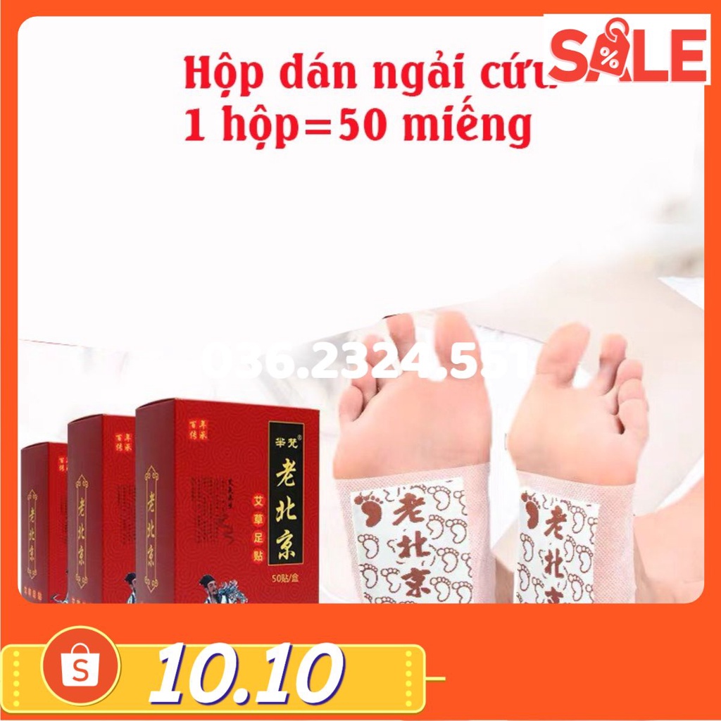 50 miếng dán thải độc bắc kinh -Hàng Có Sẵn
