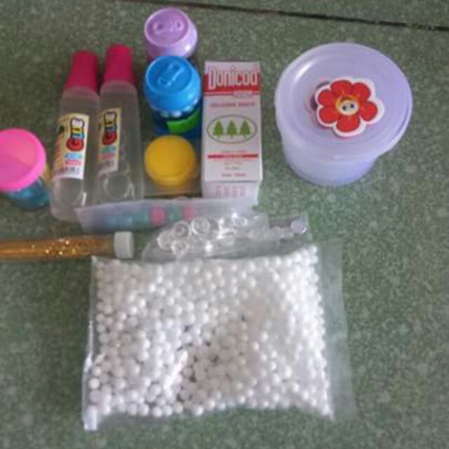 Combo nguyên liệu làm slime