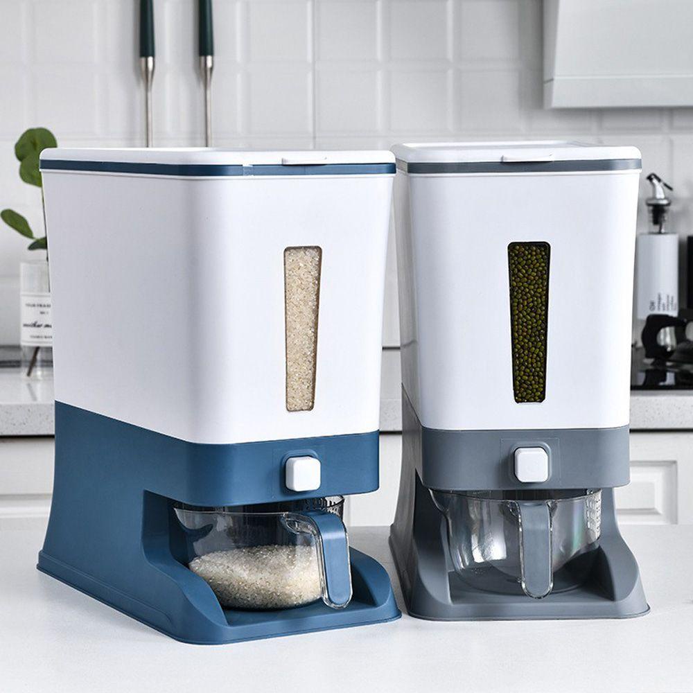 Hộp Nhựa PP Đựng Gạo 12KG Tiện Dụng Cho Nhà Bếp
