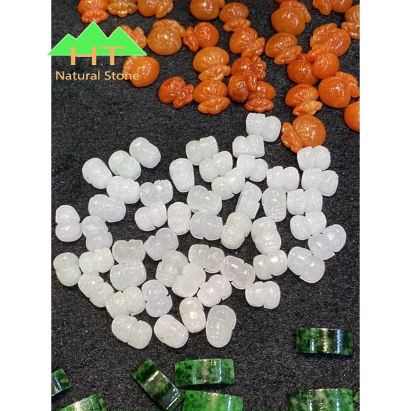 Nhẫn bạc Tì Hưu Thiên Lộc bạch Ngọc cầu tài lộc