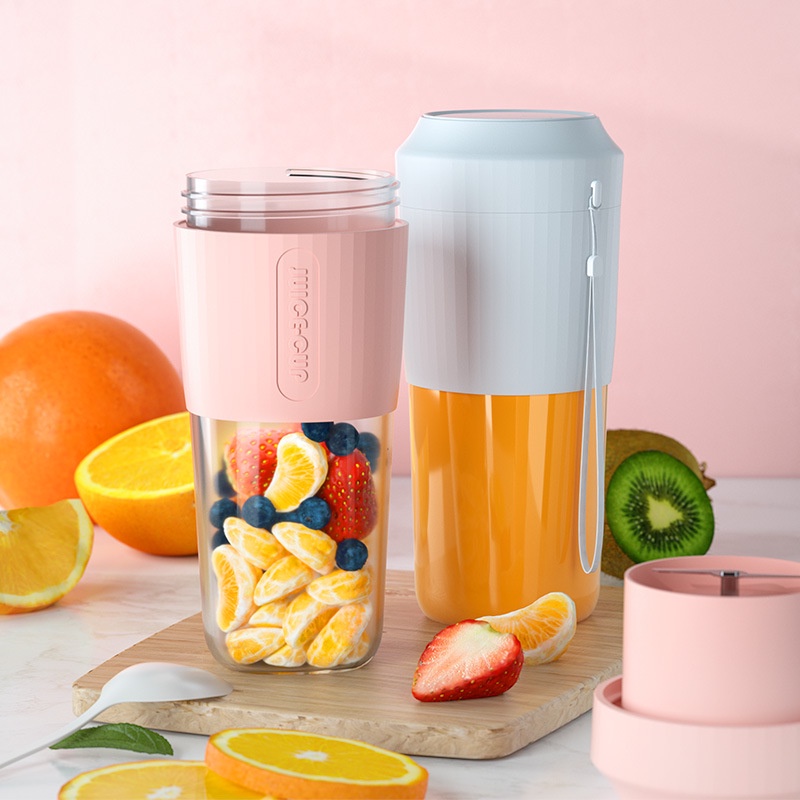 [Mã ELHA22 giảm 5% đơn 300K] Máy xay sinh tố cầm tay JUICE CUP - LOẠI 6 LƯỠI - Dung tích 450ml