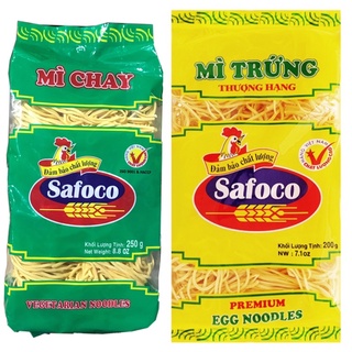 [Chay & Măn] Mì Chay & Trứng Safoco Thượng Hạng 200gr