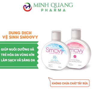 Dung dịch vệ sinh phụ nữ SMOOVY sạch khuẩn, se khít vùng kín 150ml
