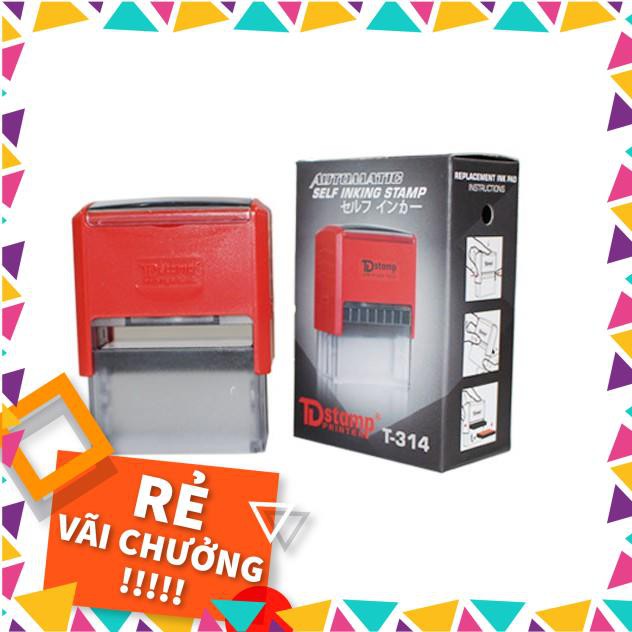 Khắc dấu 2 đến 3 dòng TDstamp T314