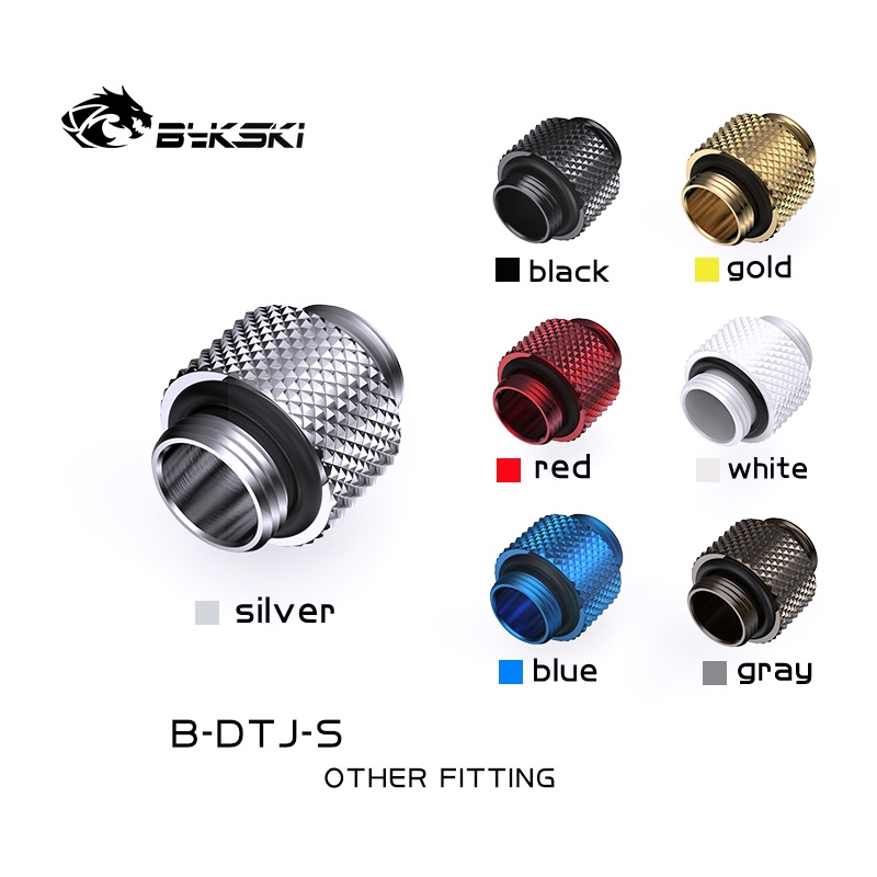 Bykski Đầu Nối g1 / 4 '' Sang g1 / 4 '' Kép 4.5mm Cho Hệ Thống Làm Mát Nước b-dtj-s