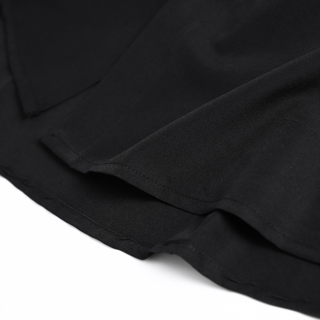 MENDE - Original Shirt - Áo sơ mi unisex tay ngắn đơn giản trơn trắng đen