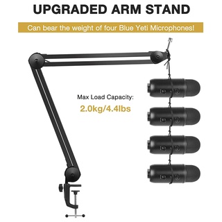 Giá Đỡ Micro Kèm Kẹp Và Dây Cáp