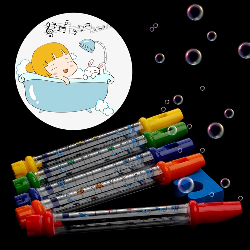 Bộ 5 Nhạc Cụ Sáo Nước Vui Nhộn Cho Bé Khi Tắm