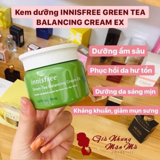 Kem dưỡng da trà xanh innisfree balancing 50ml