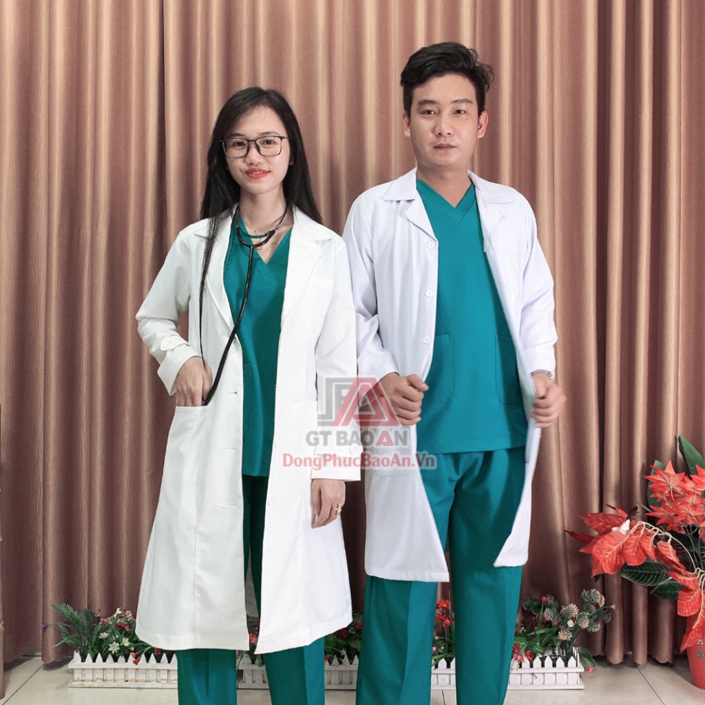 Bộ Scrubs, Quần Áo Phòng Mổ, Spa Cho Nam Nữ Đồng Phục Nhân Viên Bệnh Viện