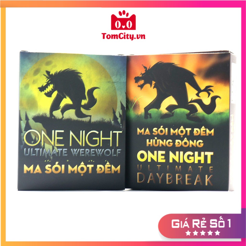 Combo ma sói một đêm One Night + DayBreak Việt Hóa