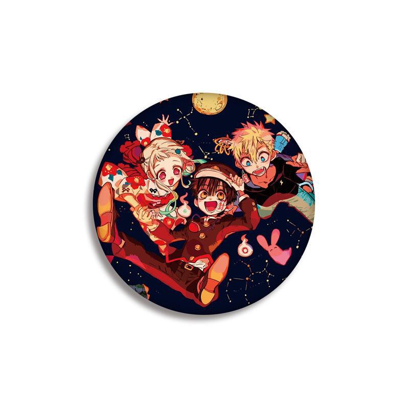 ( 1c ) Huy hiệu cài áo in hình anime chibi JIBAKU IDENTITY AMONG US SWORD ART ONLINE SÁT PHÁ LANG anime chibi