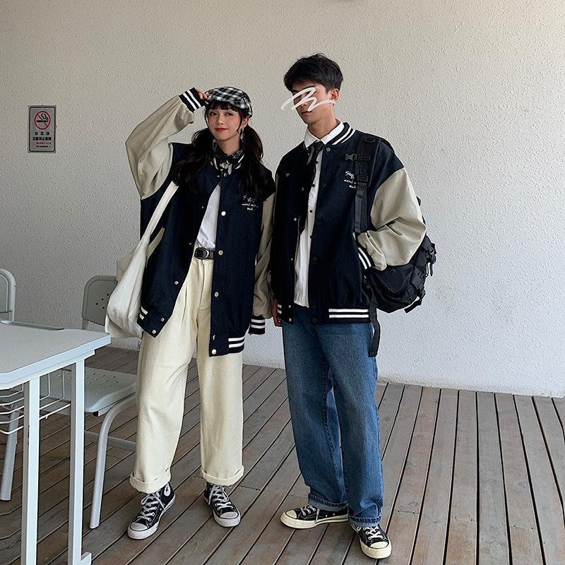 Áo Khoác Bomber Nữ, Áo Khoac Nữ Unisex Nam Nữ 199x Phối Tay Form Rộng  Thiết Kế Cá Tính 🌸 | BigBuy360 - bigbuy360.vn