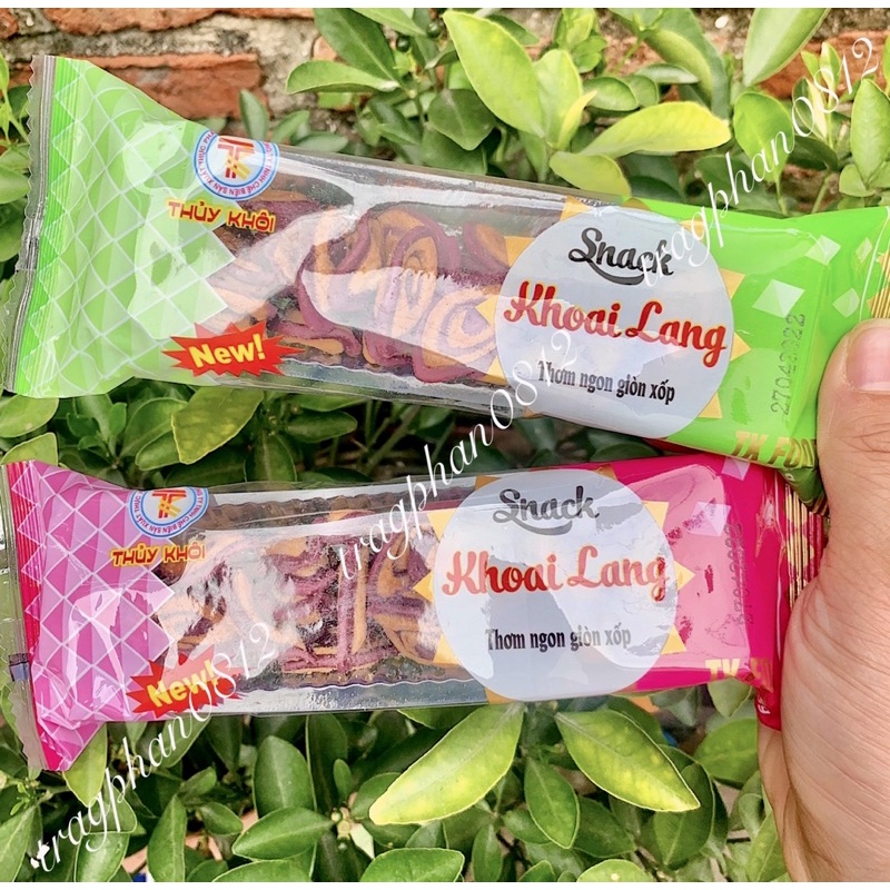 Snack khoai lang giòn xốp (gói 26g)