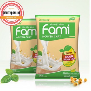 SỮA FAMI ĐẬU NÀNH TÚI 200ML