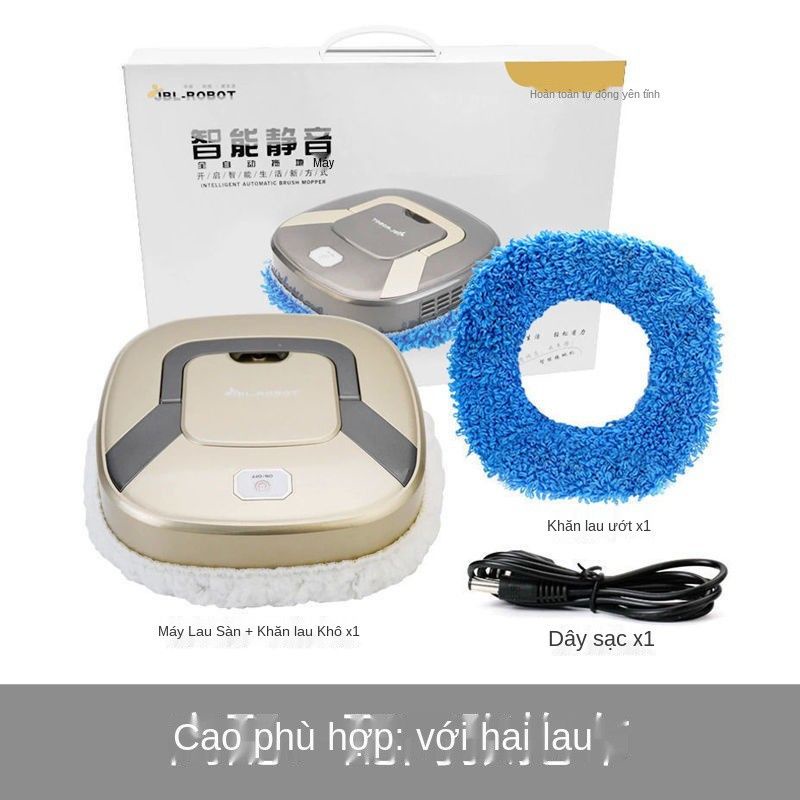 Mẫu mới 2021 ROBOT Lau Nhà Thông Minh, Máy Lau Nhà Tự Động JBL Với Hai Chế Độ Lau Khô