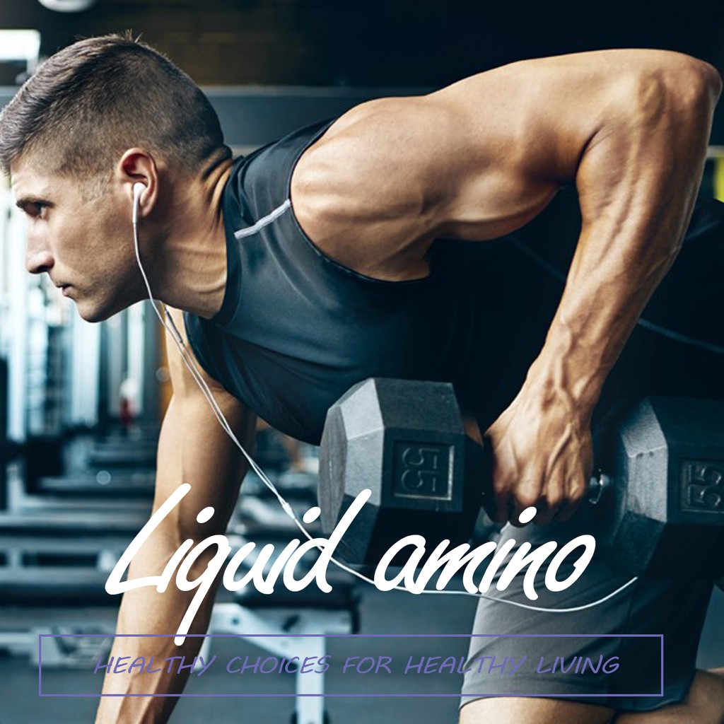 Liquid Aminos Viên uống kích thích ăn ngon, hỗ trợ tăng cơ, tăng cân 50 viên