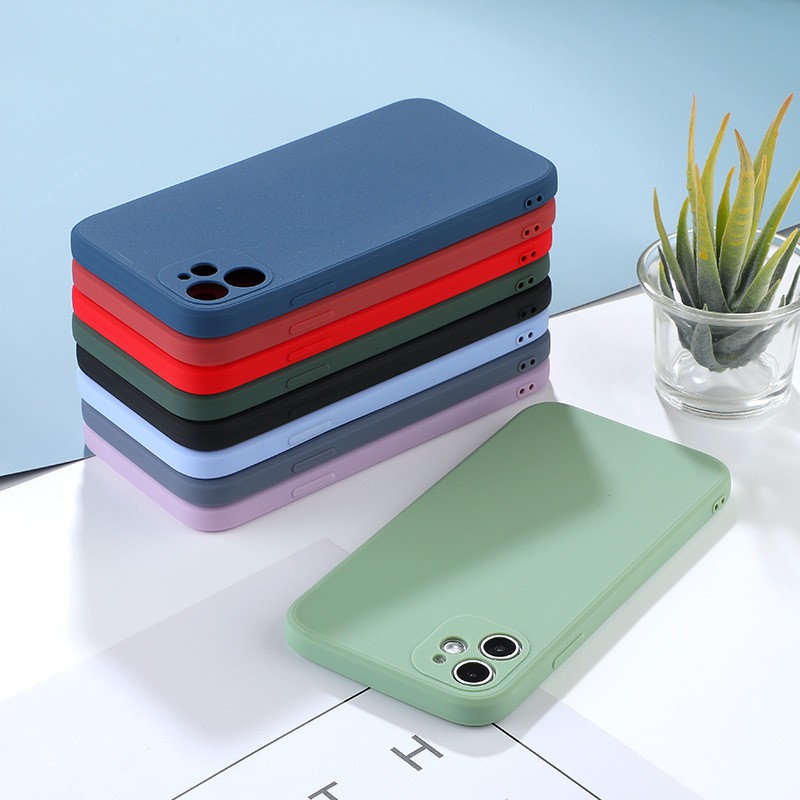 [Giá sốc 🔥 FreeShip] Ốp lưng Iphone 11|11 Pro|11 Pro Max nhựa Dẻo Nhám Chống trượt Bảo vệ Camera Nhiều màu sắc