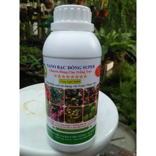 NANO BẠC ĐỒNG SUPER 500ml