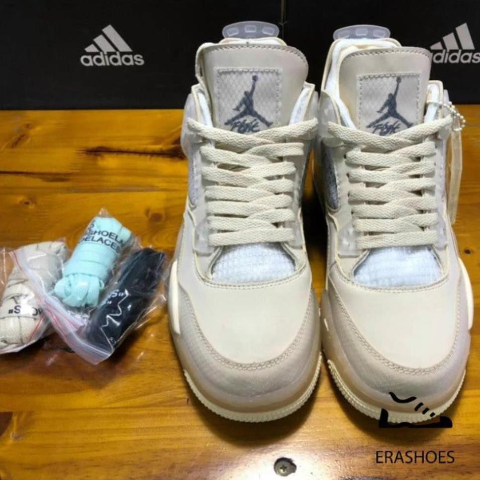 Giày Jordan 4 Off White Full Box Phụ Kiện Bản SlÊU CẤP [Fullbox] [Caocấp]