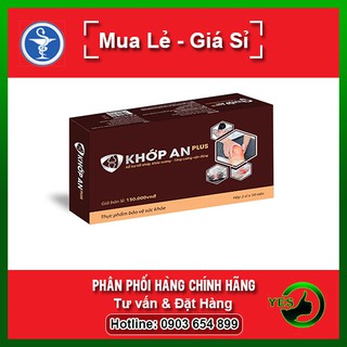 ❤[Chính hãng] Khớp An Plus  - Tốt Khớp, Khỏe Xương, Tăng Cường Vận Động (Hộp 20 viên)