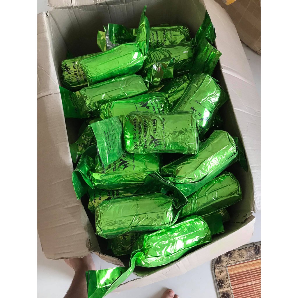 Bột trà xanh túi hút chân không 1kg | Thế Giới Skin Care