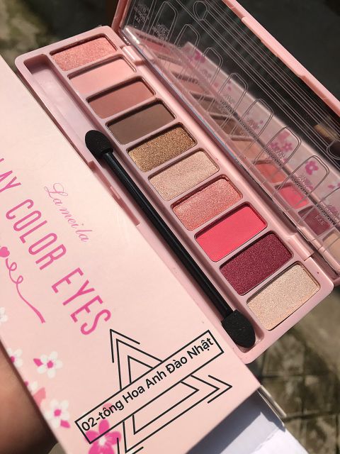 Phấn mắt 10 ô tone Hàn Play Color Eyes Lameila nội địa Trung | BigBuy360 - bigbuy360.vn