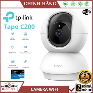 Mua Camera Wifi TP-Link Tapo C200 FREESHIP FullHD 1080P 360 độ Giám Sát An Ninh   đàm thoại 2 chiều   bảo hành 2 năm