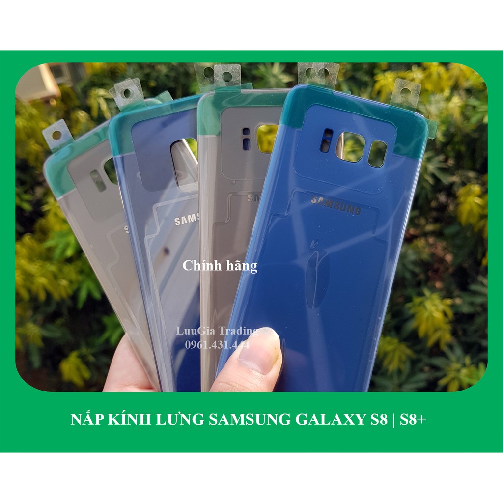 Nắp lưng kính Samsung Galaxy S8 Plus chính hãng | Samsung S8+ zin công ty G955