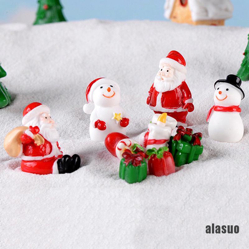 Mô Hình Cây Thông / Người Tuyết / Ông Già Noel mini Trang Trí Giáng Sinh