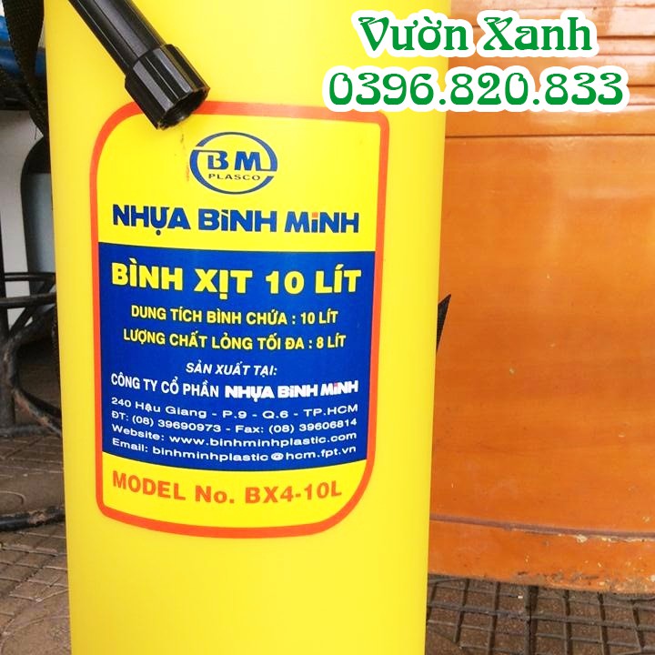 Bình phun xịt tưới 10 lít Bình Minh - [ Sỉ Lẻ ]