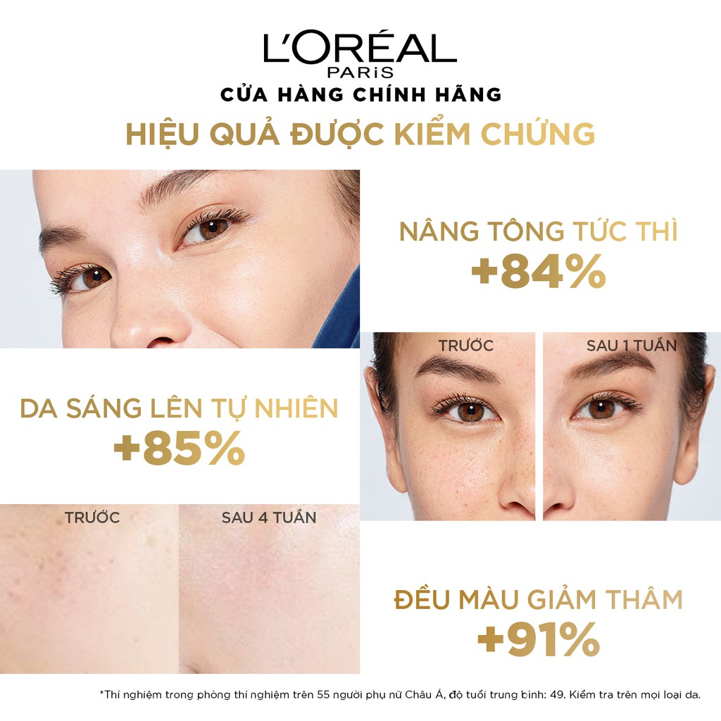 Kem chống nắng mịn nhẹ bảo vệ da chống lão hóa L’Oreal Paris UV Defender 50ml​