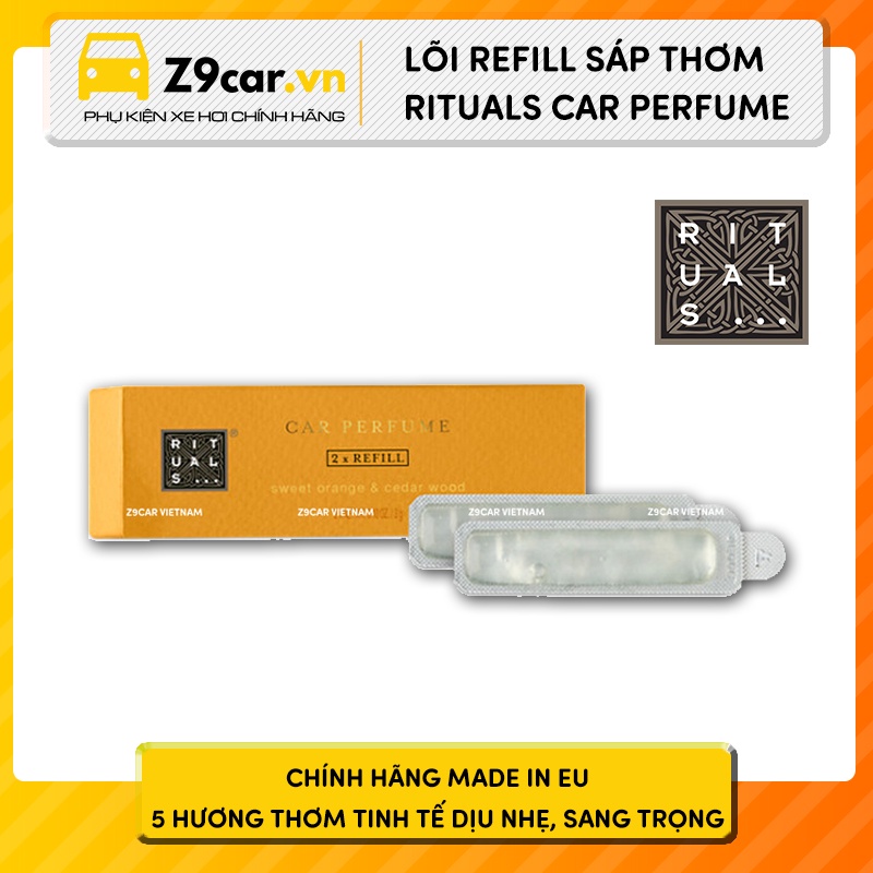 Thanh lõi refill sáp thơm Rituals ô tô Made in Europe chính hãng