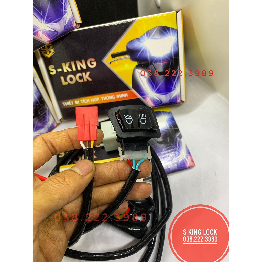 Mạch Passing Sh Trợ Sáng L4x Cho xe  Winner V1, Winner X | S-KING LOCK Mẫu V1.0