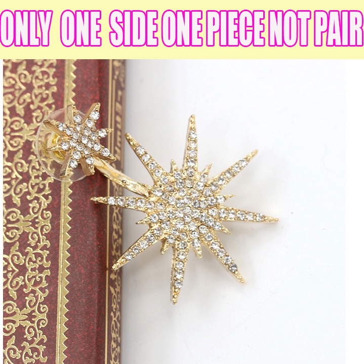 Đôi Khuyên Tai Hình Bông Tuyết Đính Đá Thời Trang Dành Cho Nữ