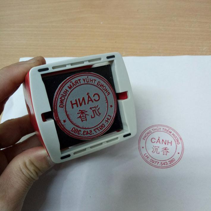 Khắc dấu tròn Công Ty, Logo..vvv