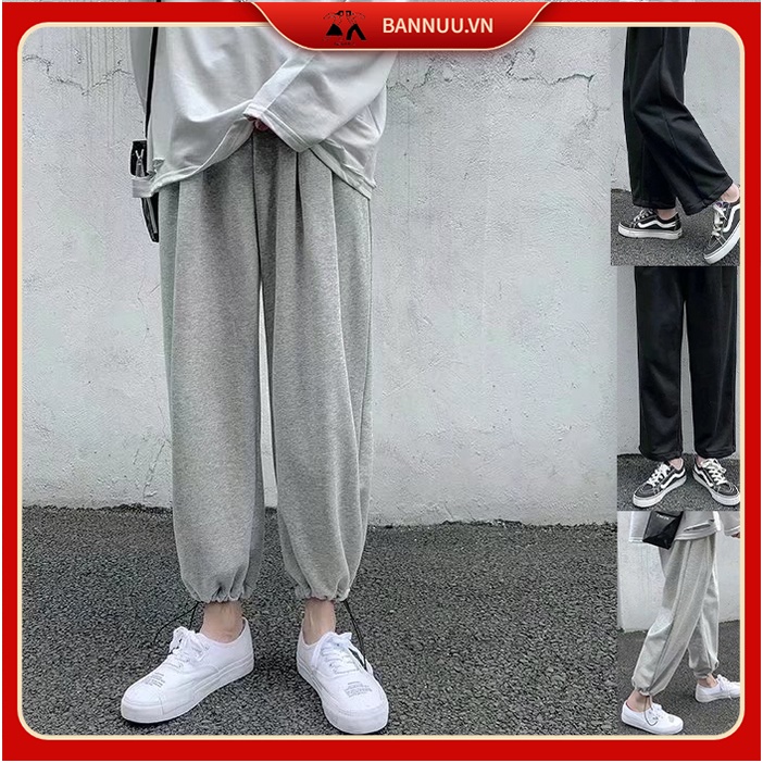 Quần Dài Ống Rộng Thời Trang Hàn Quốc Cá Tính quần jogger nữ thời trang quần jogger nỉ unisex from rộng quần jogger nam