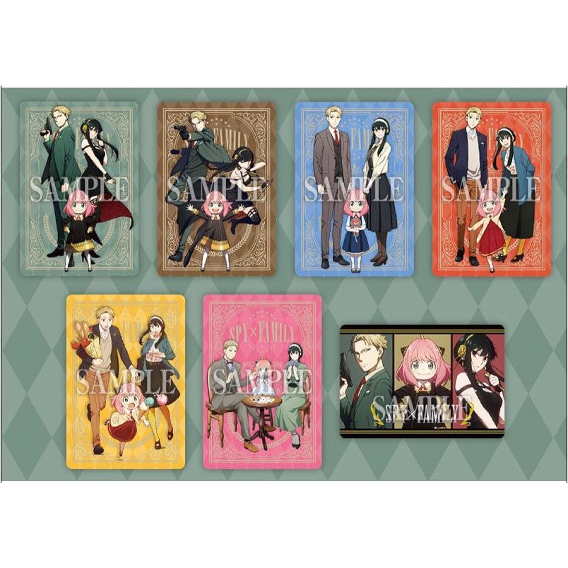 SpyxFamily gói thẻ nhân phẩm Metal Card Collection vol 1/vol 2