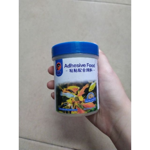 Thức ăn dán kính cao cấp Adhesive food. Thức ăn cho cá cảnh - 50g