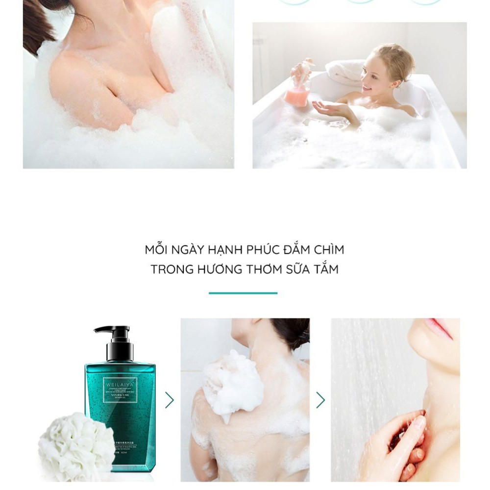 Sữa Tắm Trắng Da WEILAIYA Trứng Cá Tằm Caviar | BigBuy360 - bigbuy360.vn