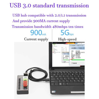 Hub Chia 7 Cổng Usb 3.0 12v