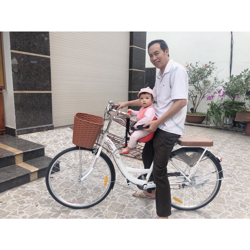 Ghế ngồi trước xe đạp cho bé ,xe đạp điện