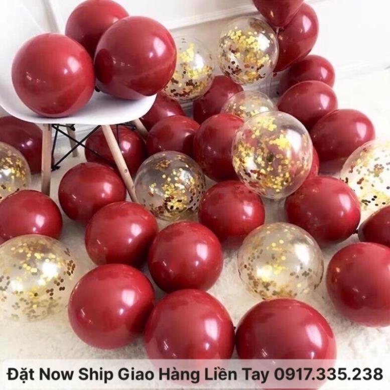 Bóng Mix Kim Tuyến  crom, sequin, Dủ Màu Mĩ Kim tuyến To , trang trí sinh nhật, trang trí phòng cưới 25cm