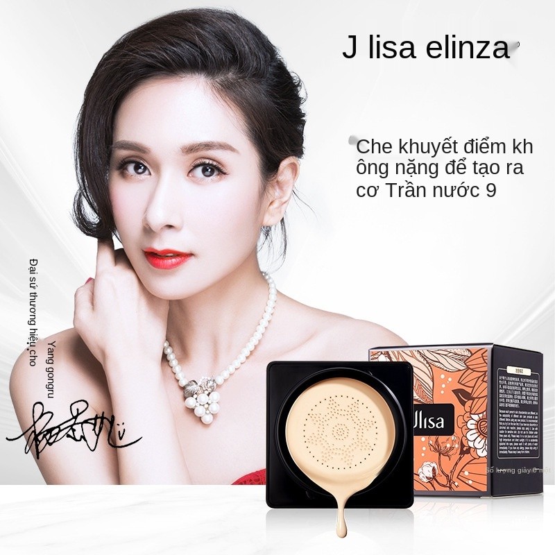 (Hàng Mới Về) Phấn Nước JLISA Màu Tự Nhiên Và Dưỡng Ẩm Da kem nền Air Cushion Bb Cream Cho mĩ phẩm nội địa trung 20g