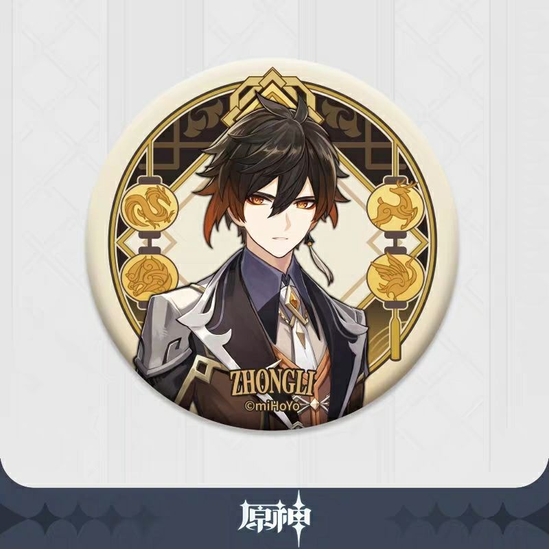 [có sẵn] huy hiệu Genshin Impact từ official shop