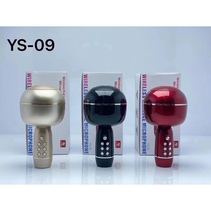 [Mã ELHACE giảm 4% đơn 300K] MIC KARAOKE siêu nhỏ siêu hay 3IN1 YS - 08,-09