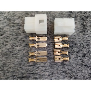 Bộ Giắc Kết Nối 4 Lỗ 4P-6.3 - AT21 ( 1 bịch/10 bộ